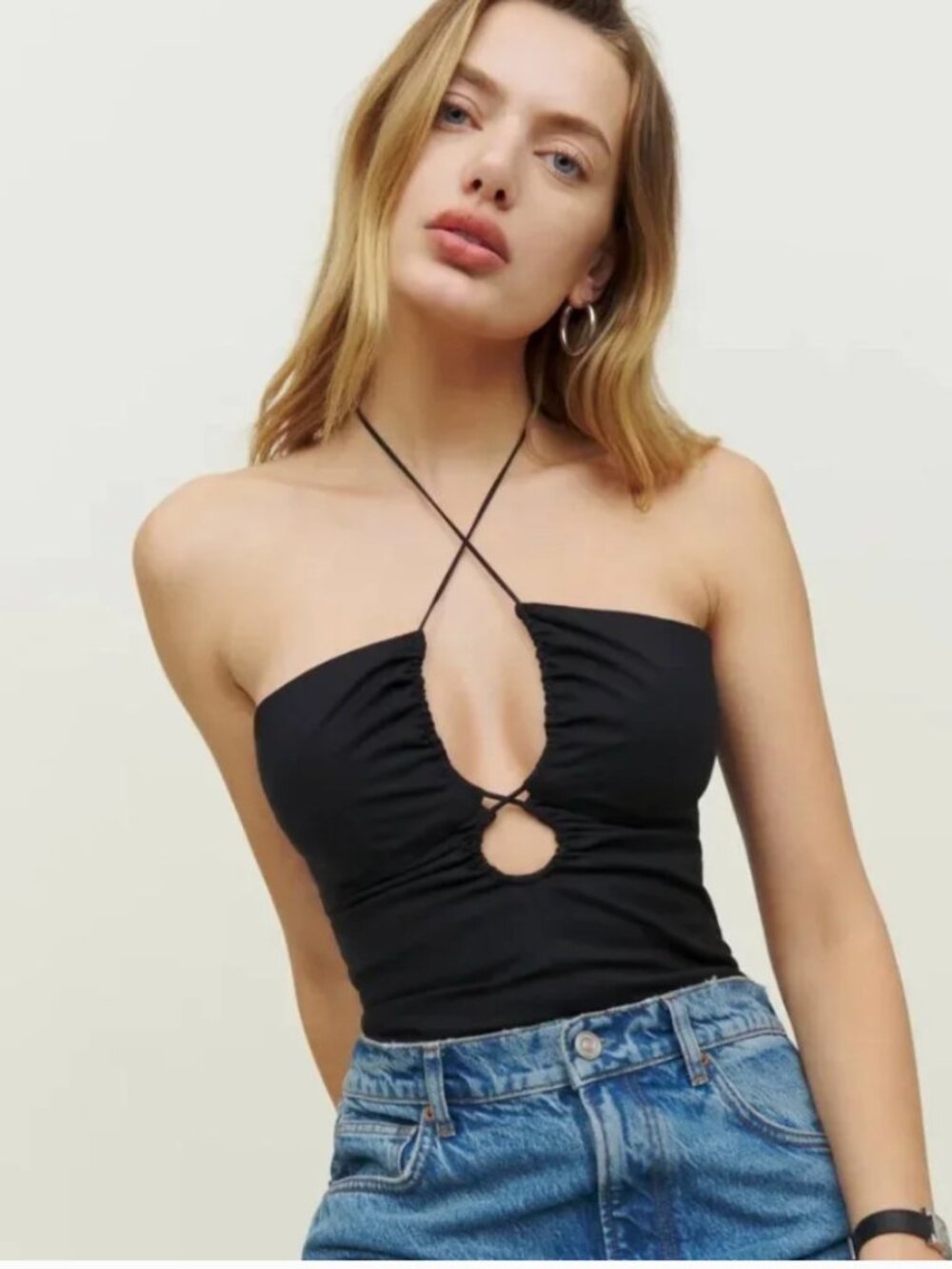 Reformation key hole top